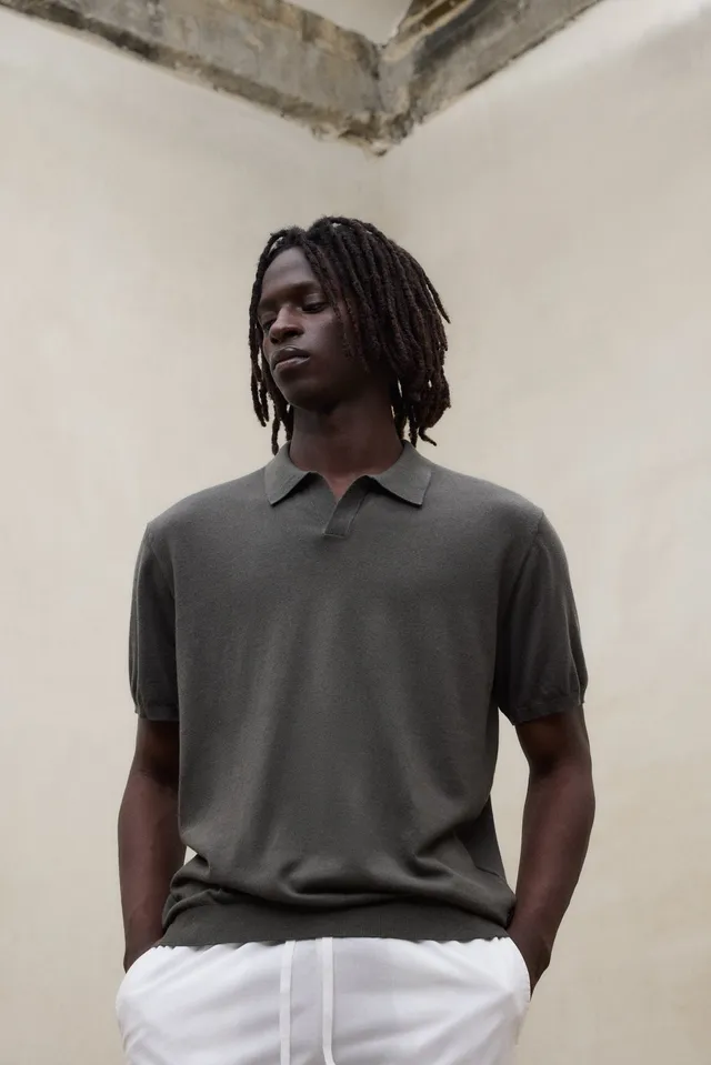 jersey-ecoalf-olmo-verde-oscuro-de-hombre-70-algod-n-org-nico-fit-regular-cuello image 1