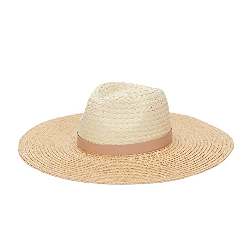 parfois-sombrero-textura-rafia-con-cinta-contraste-beige-mujer image 4