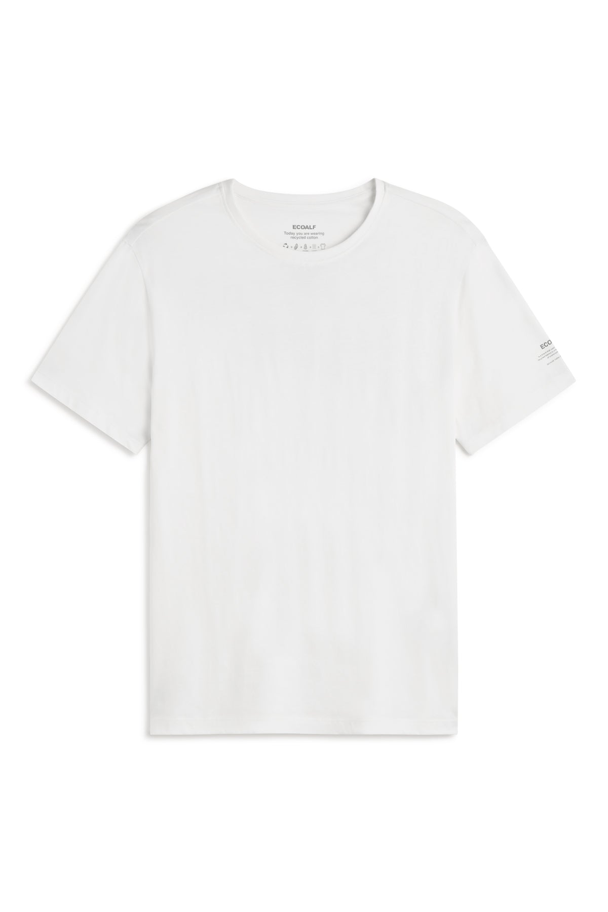 ecoalf-camiseta-sustano-blanca-de-hombre-50-algod-n-org-nico-y-50-reciclado-fit- image 4