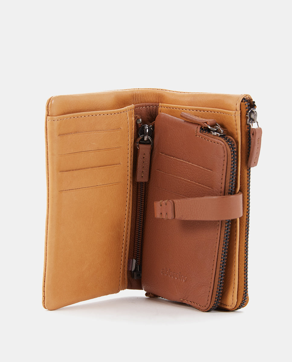 abbacino-cartera-mediana-de-piel-mbar-estampada image 2