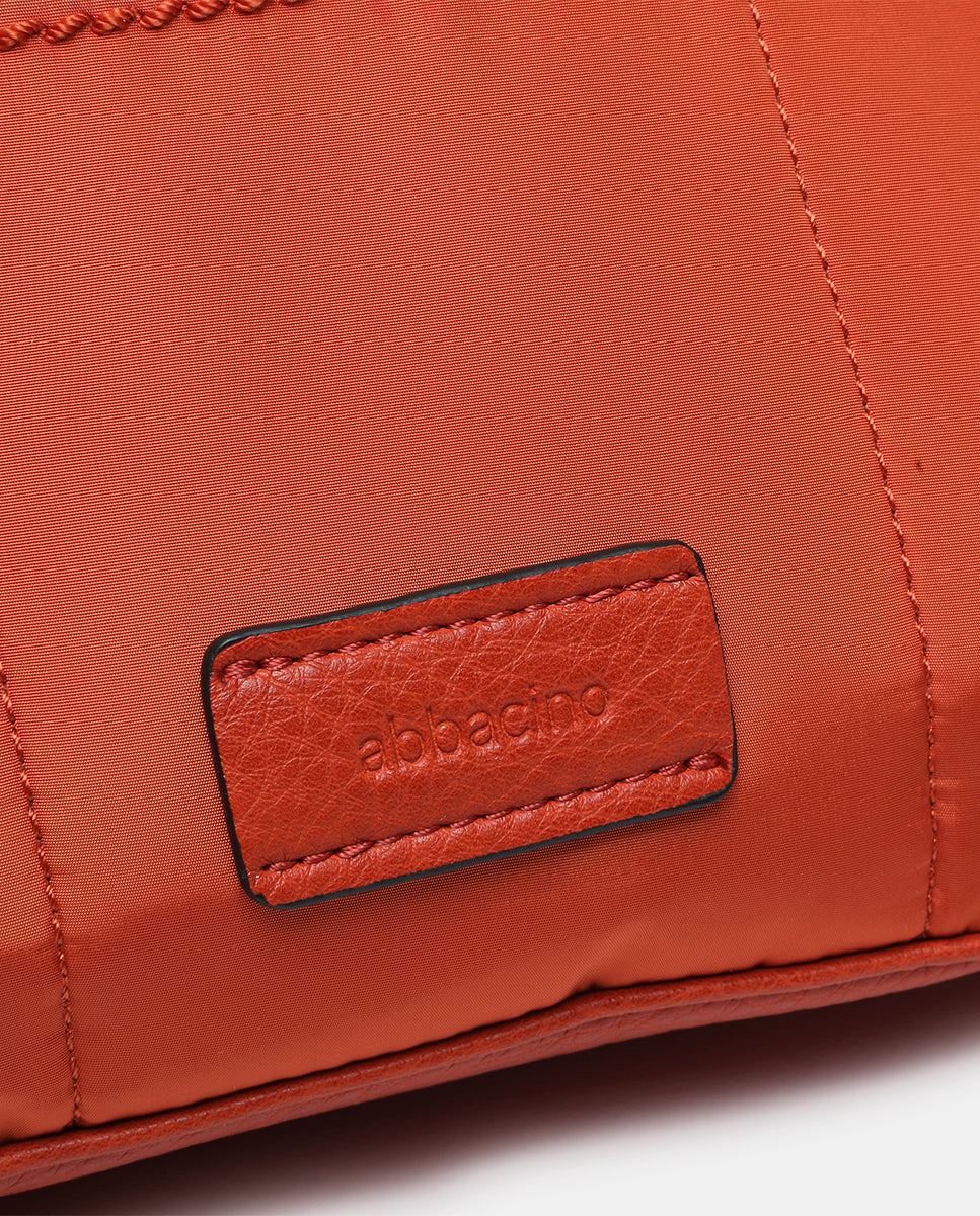 abbacino-organizador-bolso-naranja-reciclado-jacquard image 6