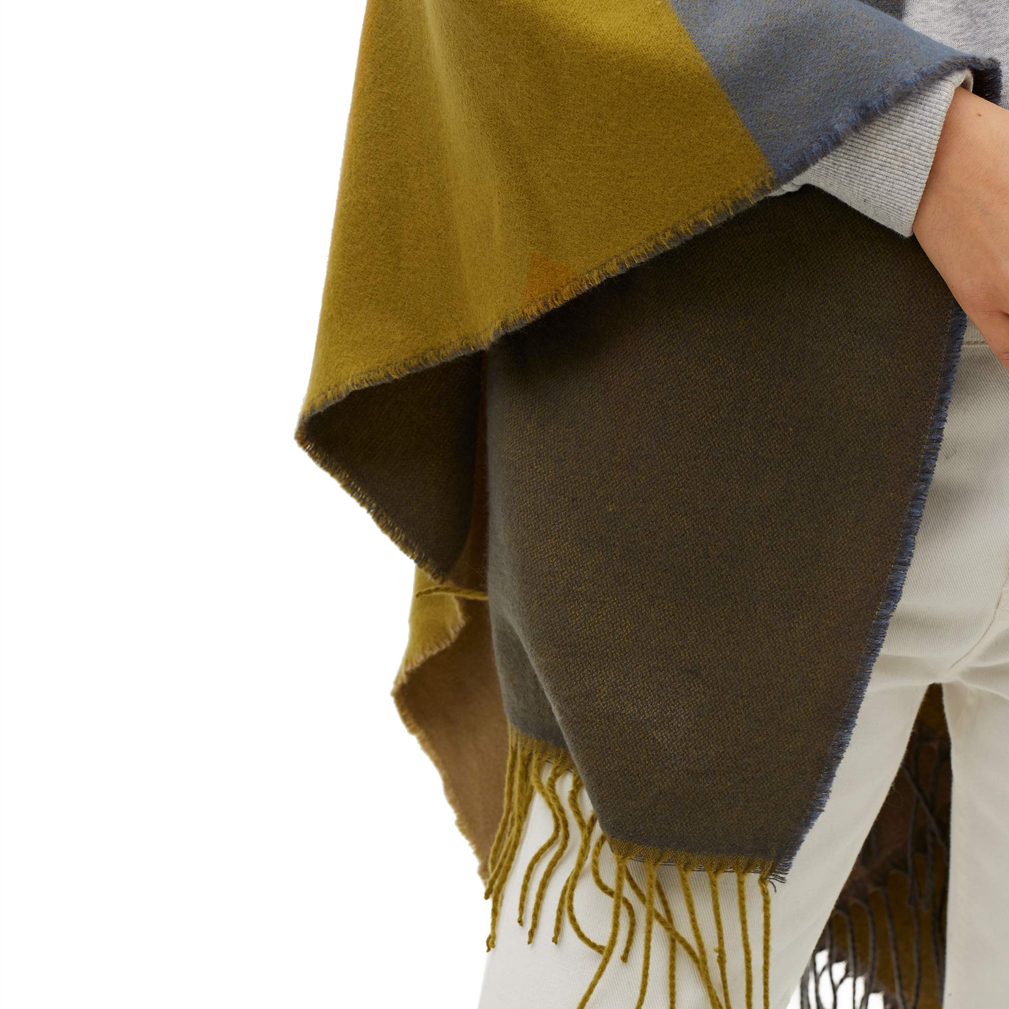 parfois-poncho-con-estampado-de-colores-mujer image 2