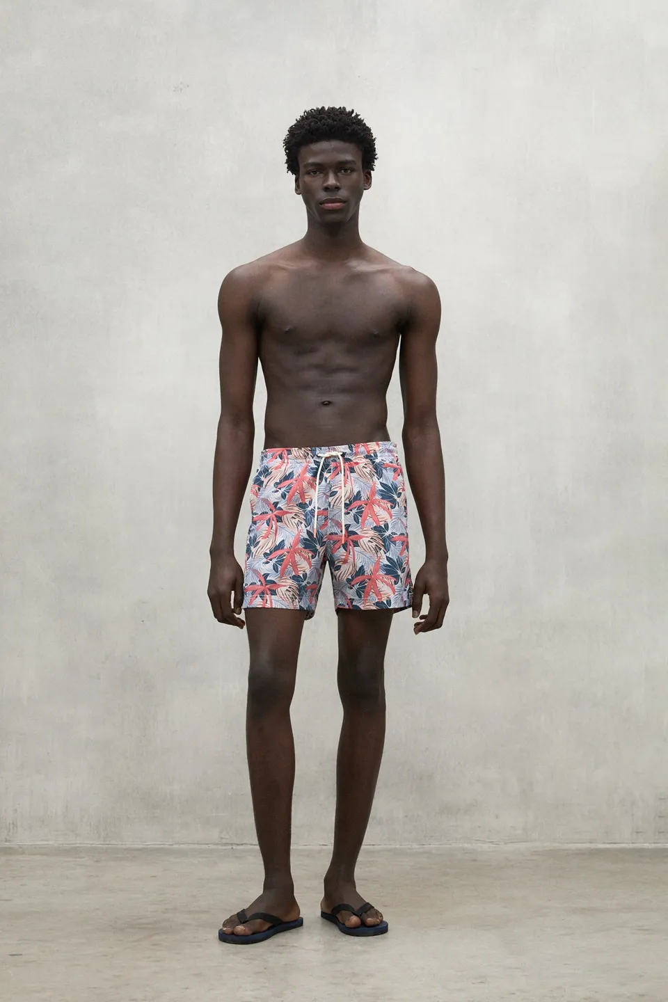 ecoalf-traje-de-ba-o-bequia-rojo-de-poliamida-reciclada-para-hombre image 1