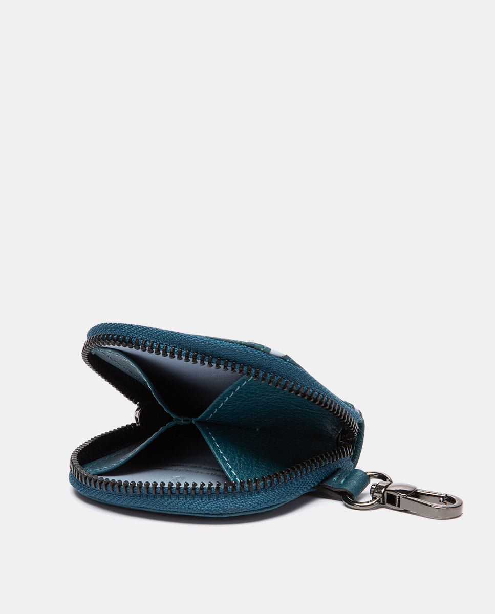 monedero-abbacino-mujer-piel-circular-azul-llavero image 2