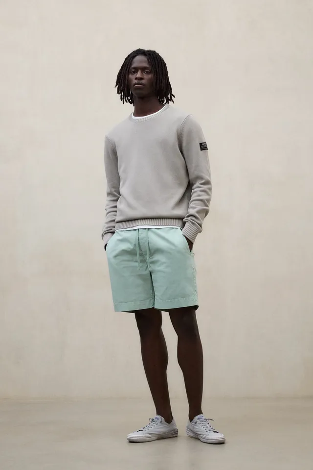 ecoalf-shorts-ethic-verdes-bermudas-de-algod-n-regenerativo-con-tinte-natural image 1