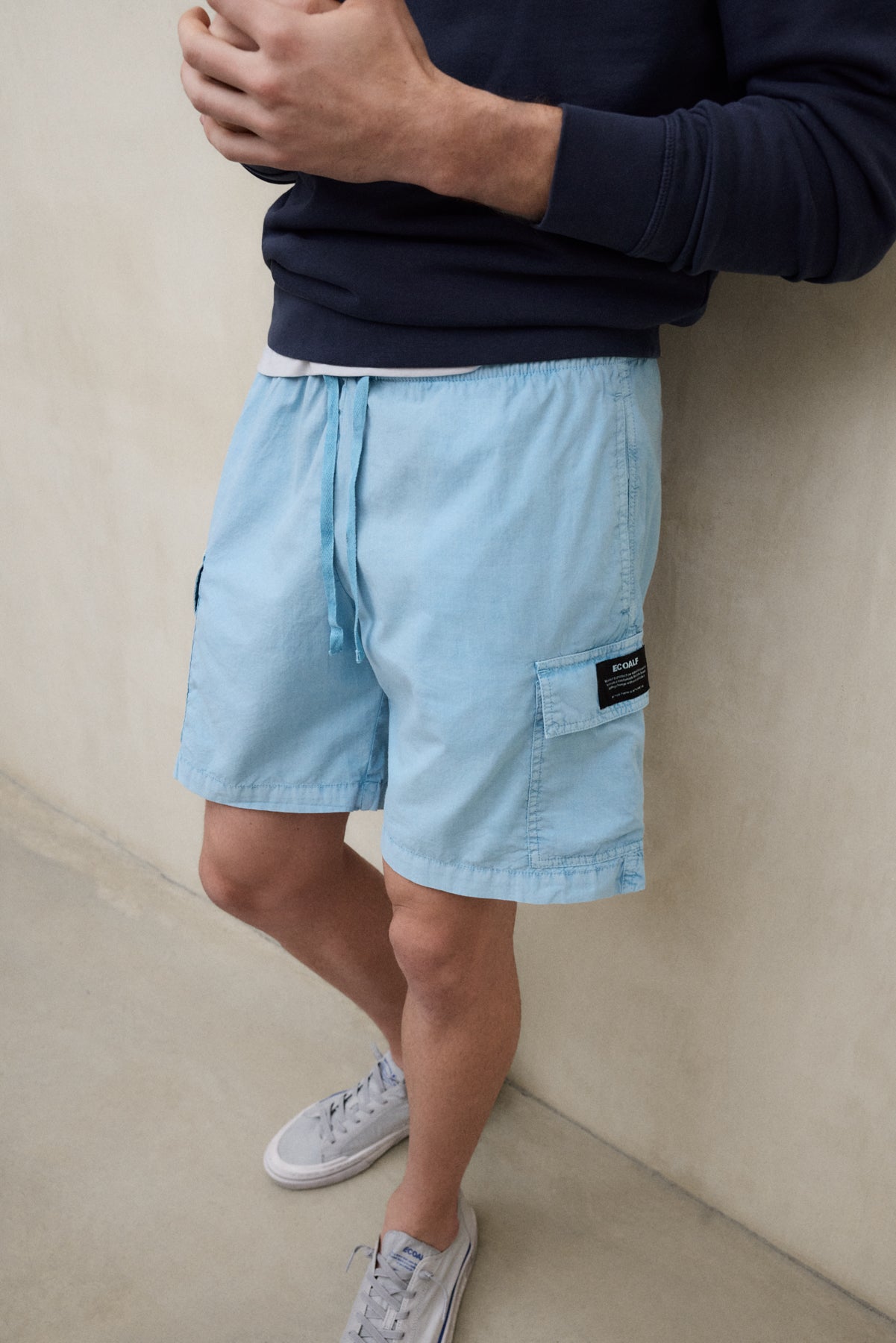 shorts-targo-de-ecoalf-azules-100-algod-n-regenerativo-fit-regular image 4