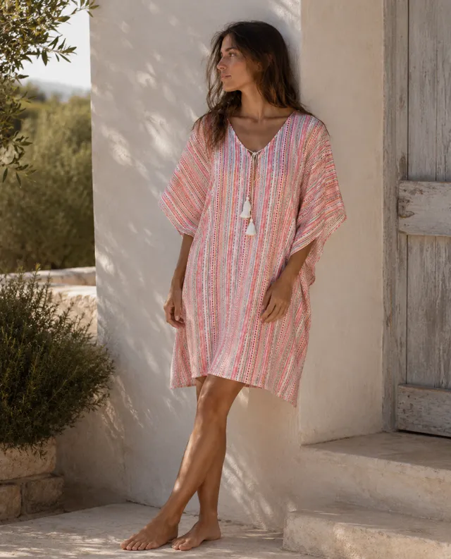 kurta-kbas-de-algod-n-color-fuxia-talla-nica image 1