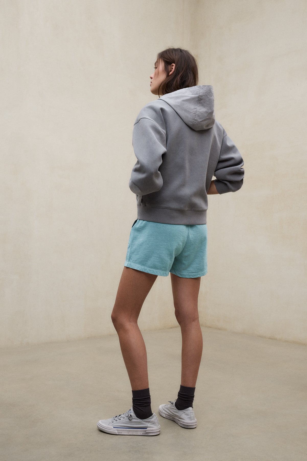 ecoalf-shorts-ness-azules-para-mujer-75-algod-n-regenerativo-tinte-con-pigmentos image 2