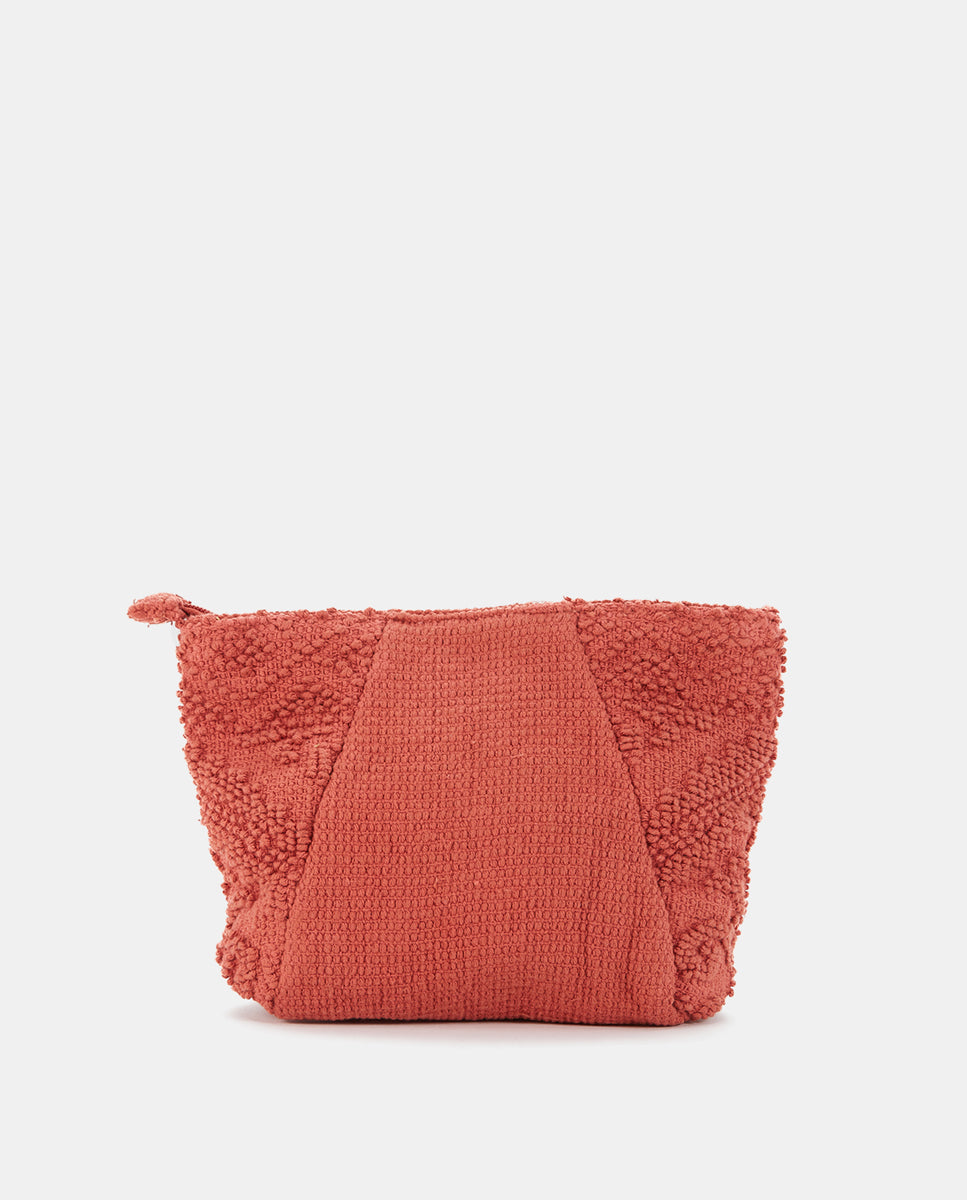 abbacino-neceser-de-playa-algod-n-naranja-bordado-tnico image 3