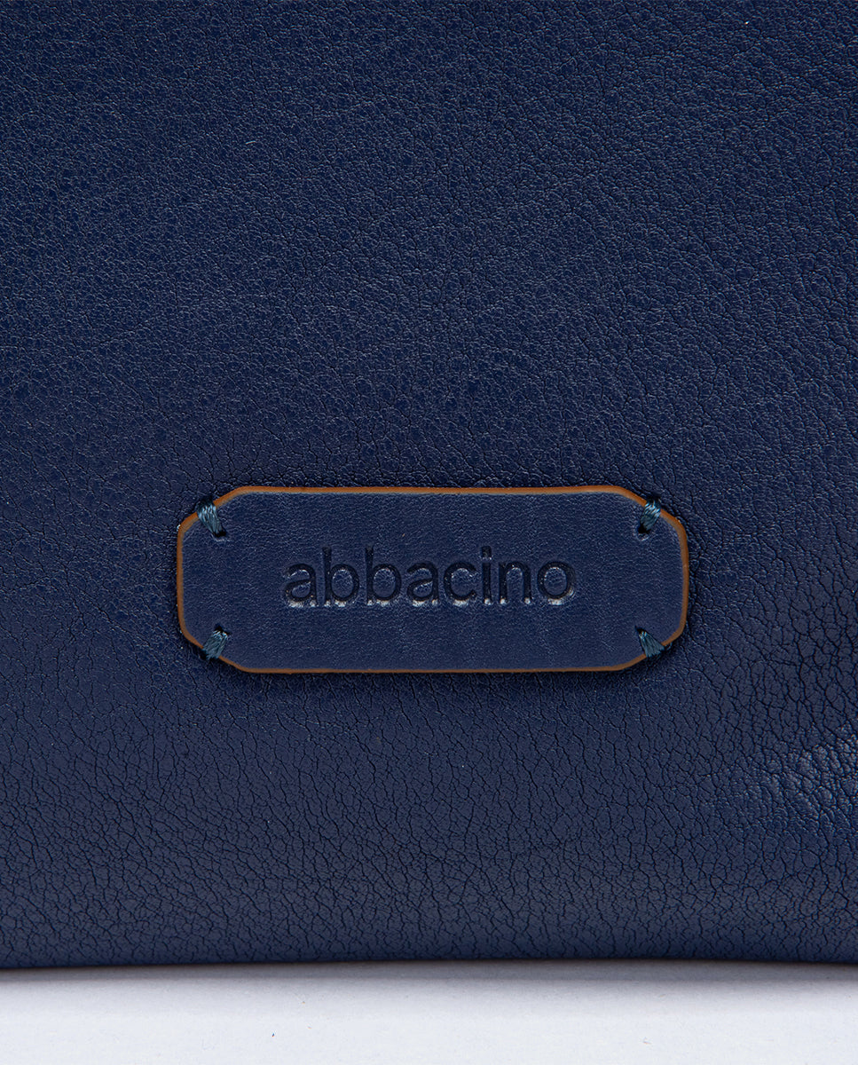 bolso-de-hombro-abbacino-azul-de-piel-estilo-hobo-con-correa-cruzada image 7