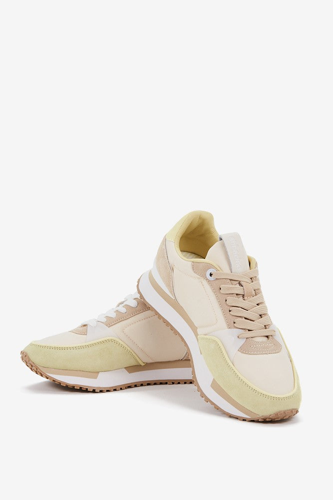 abbacino-zapatilla-mujer-beige-piel-y-textil-2-cordones image 8