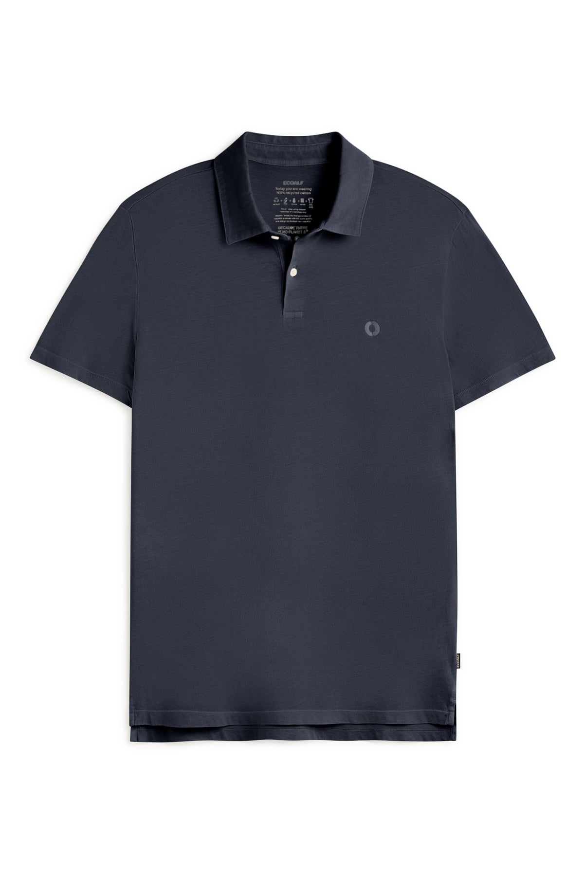 polo-ecoalf-theo-azul-marino-de-hombre-100-algod-n-reciclado-fit-regular image 5