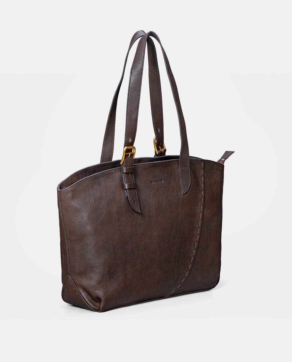 abbacino-bolso-shopper-en-piel-marr-n image 2