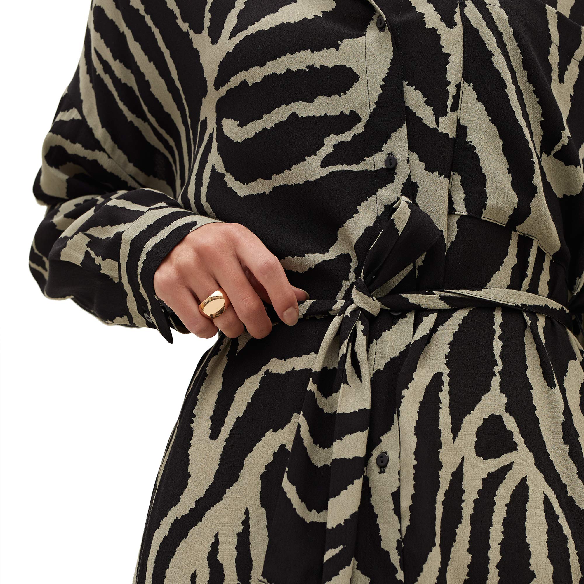 parfois-vestido-camisero-estampado-animal-mujer-2 image 3