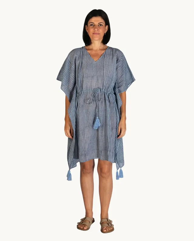 kurta-de-algod-n-kbas-en-color-azul-talla-nica image 1
