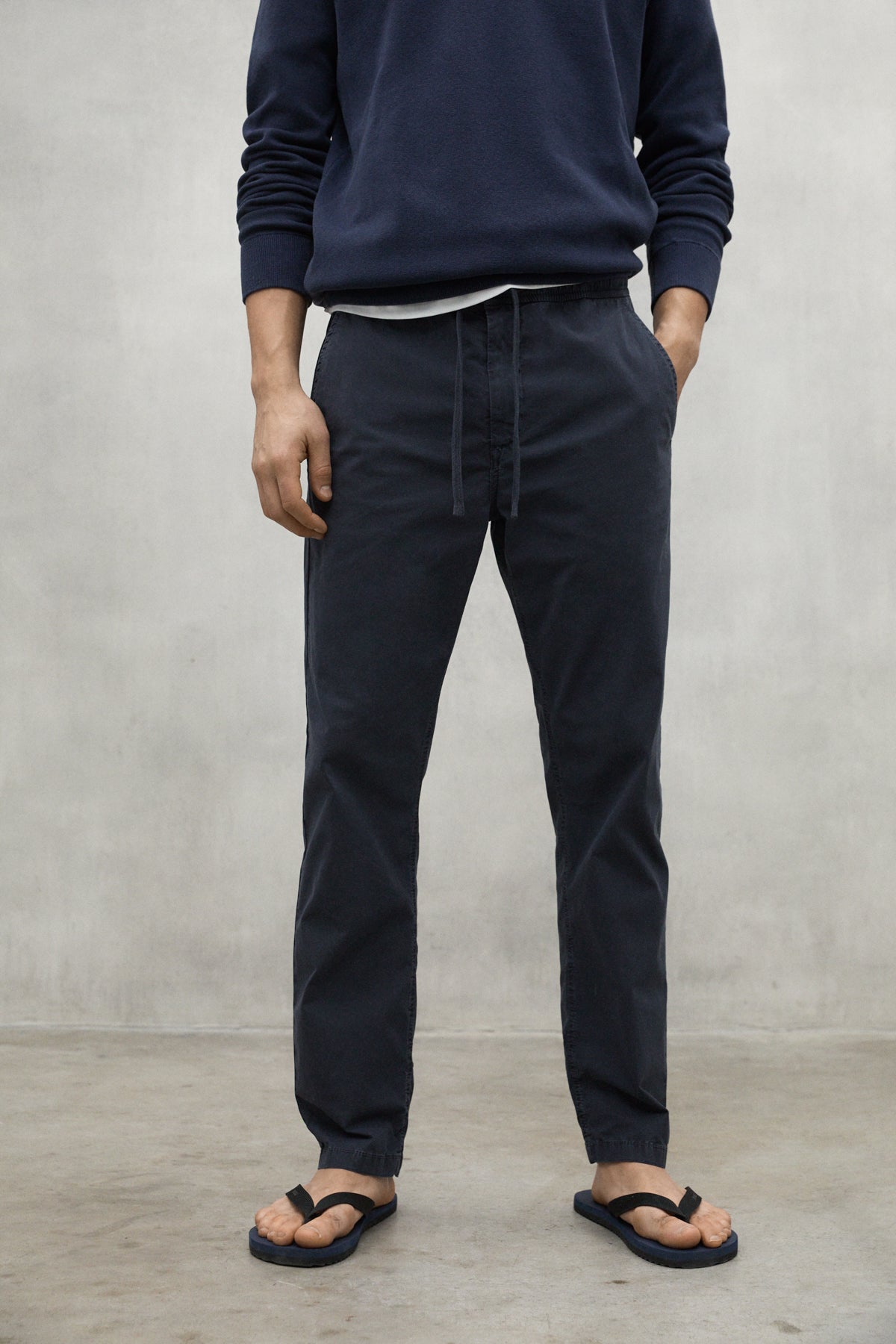 ecoalf-pantal-n-ethic-azul-marino-para-hombre-algod-n-eucotton-y-elastano-cintur image 2