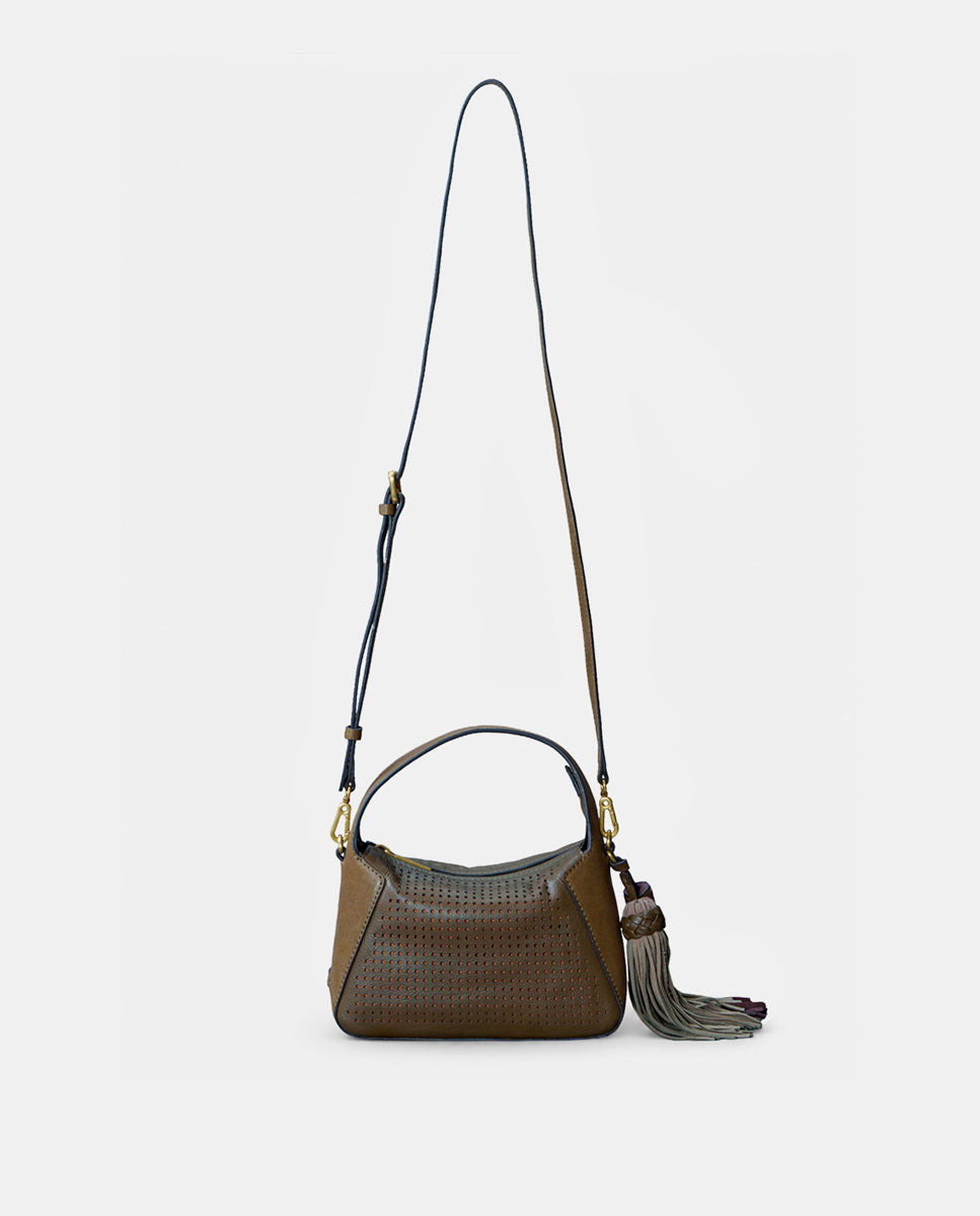 abbacino-bolso-de-mano-piel-troquelada-verde image 5