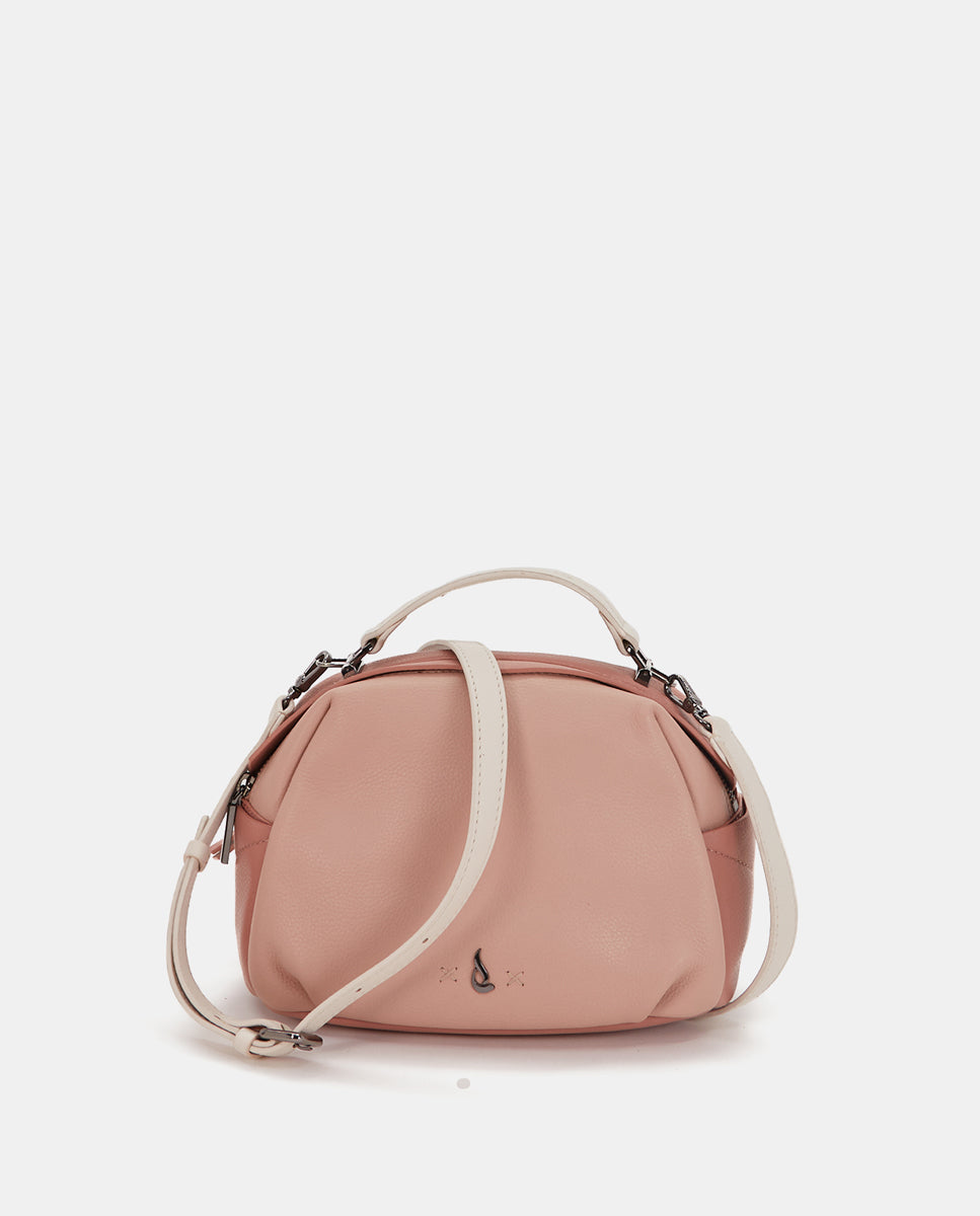 bolso-bandolera-abbacino-de-mujer-en-piel-rosa image 1