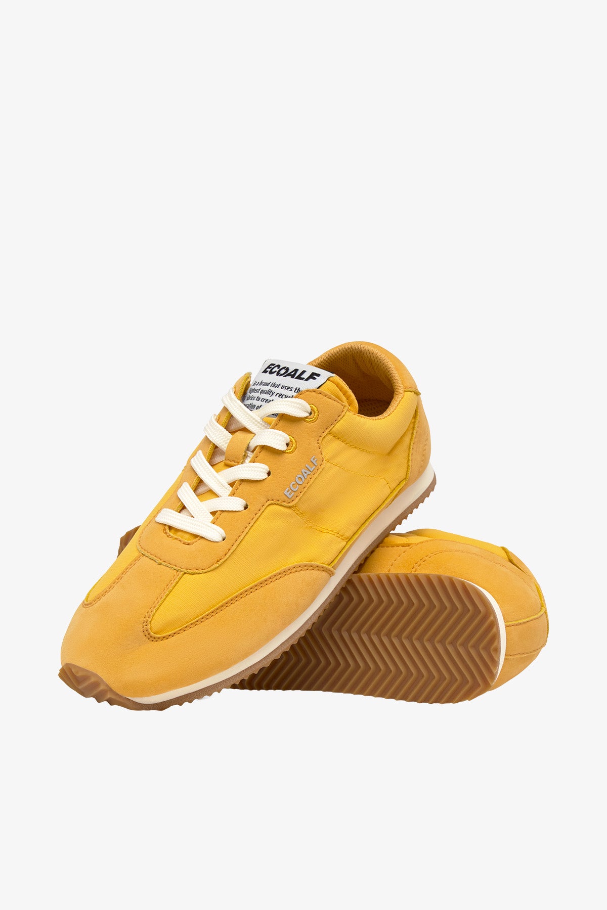 ecoalf-zapatilla-denver-naranja-mujer-poliamida-reciclada image 2