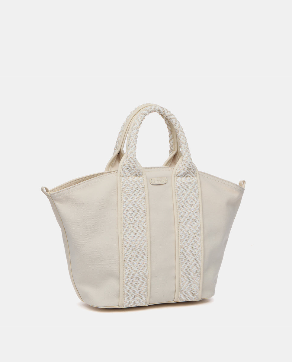 bolso-shopper-peque-o-abbacino-beige-en-materiales-reciclados image 2
