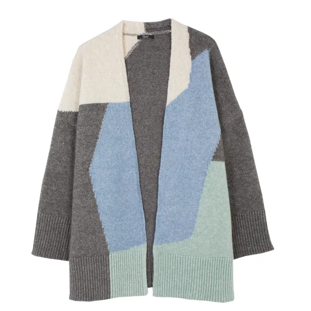 parfois-chaqueta-de-punto-estampado-multicolor-mujer image 1