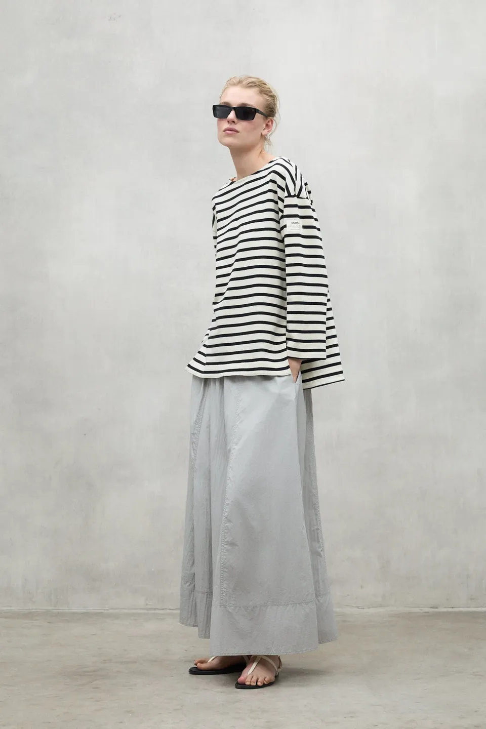 sudadera-ecoalf-sailor-de-algod-n-reciclado-fit-holgado-color-blanca-para-mujer image 1