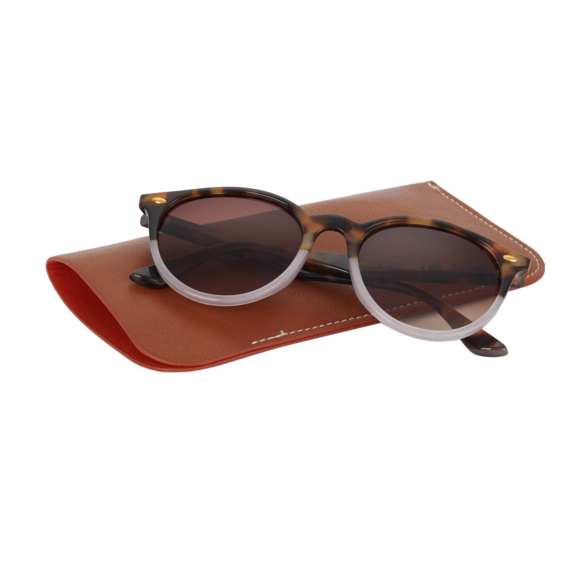 parfois-gafas-de-sol-redondas-marrones-mujer image 5