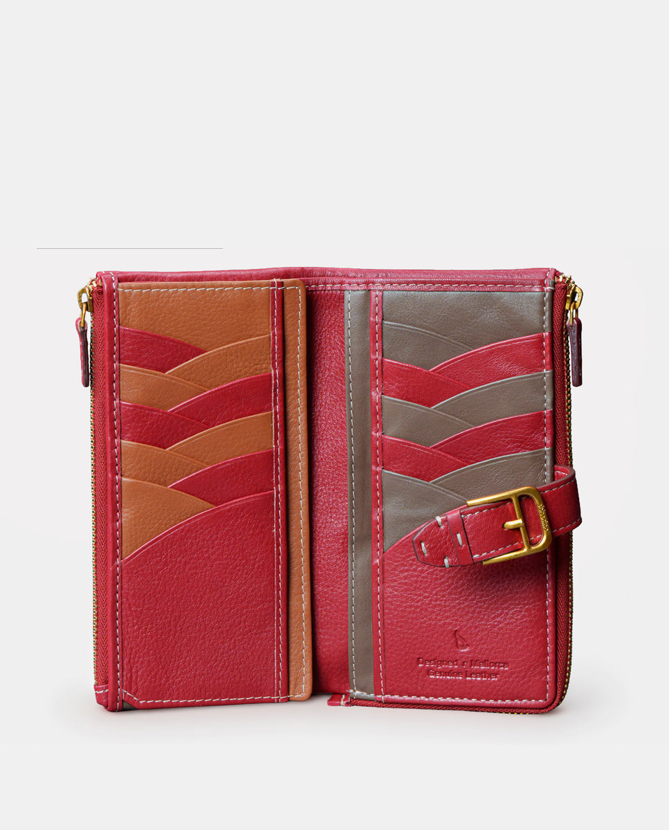 abbacino-cartera-grande-mujer-piel-roja image 2