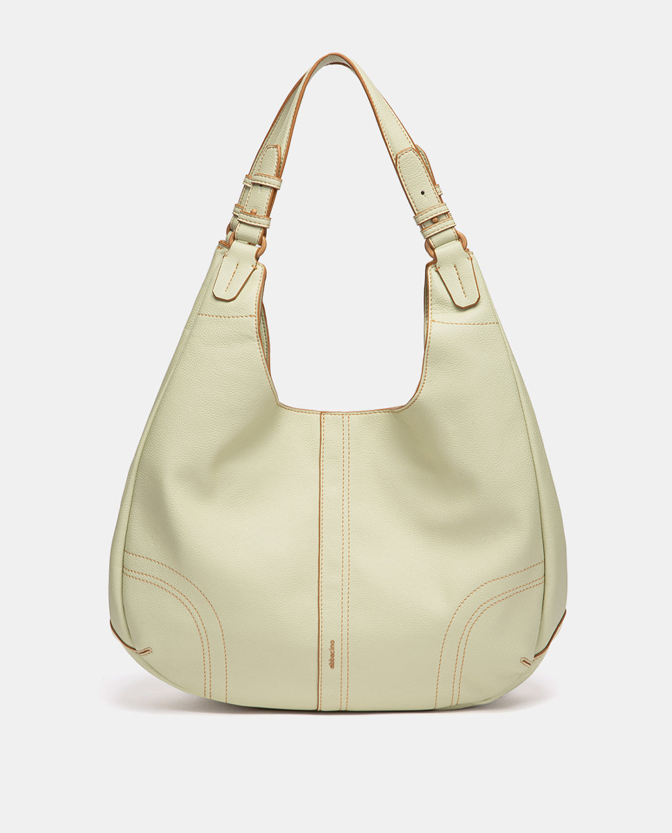 abbacino-bolso-hombro-hobo-grande-verde-reciclado image 2