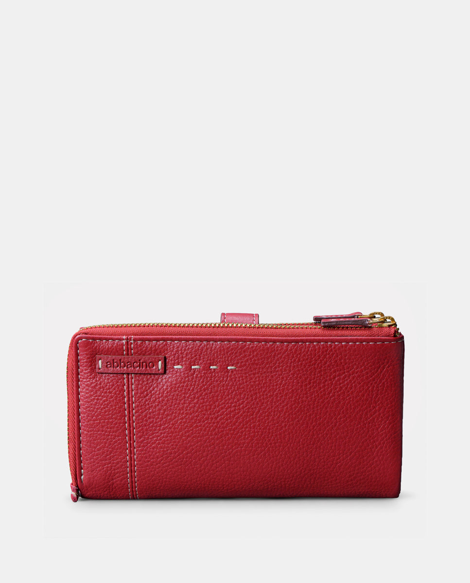 abbacino-cartera-grande-mujer-piel-roja image 3
