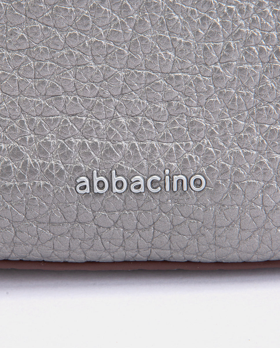 abbacino-bolso-de-mano-plateado-fiesta-compacto-con-bandolera image 8