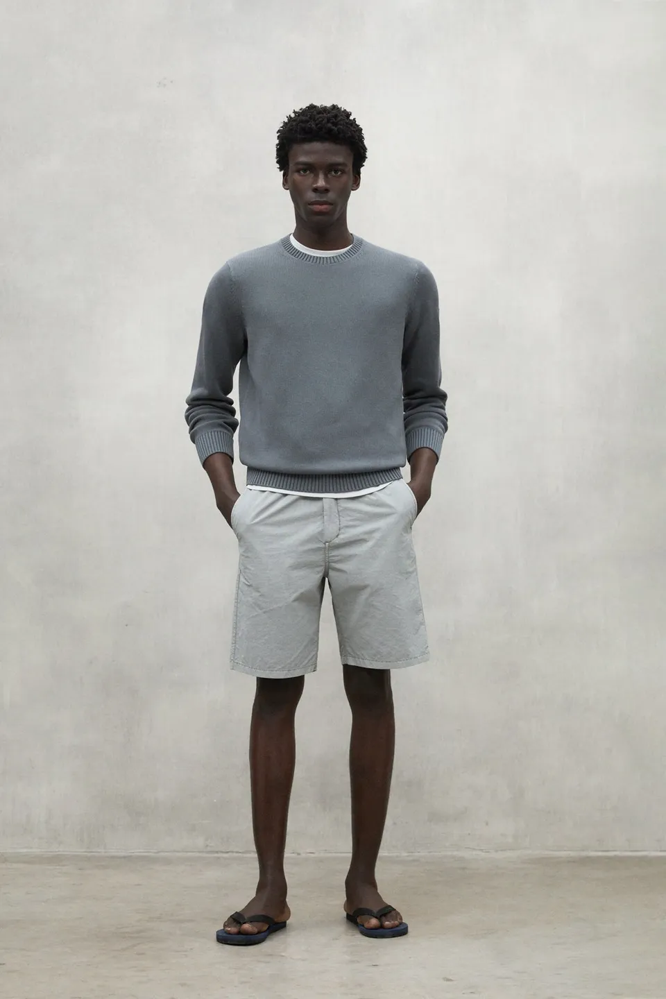 jersey-ecoalf-tail-gris-70-algod-n-org-nico-y-30-lino-fit-regular image 1