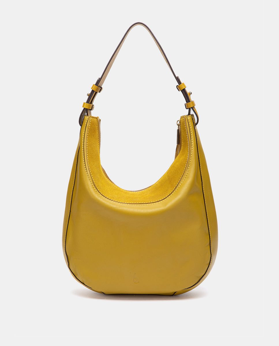 abbacino-bolso-de-hombro-amarillo-piel-y-serraje image 6