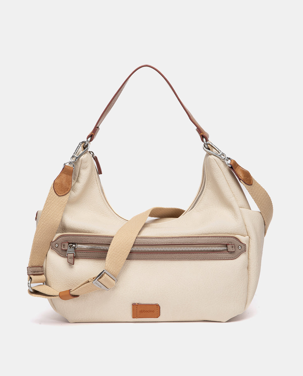 bolso-hobo-abbacino-mujer-reciclado-beige-sport image 4