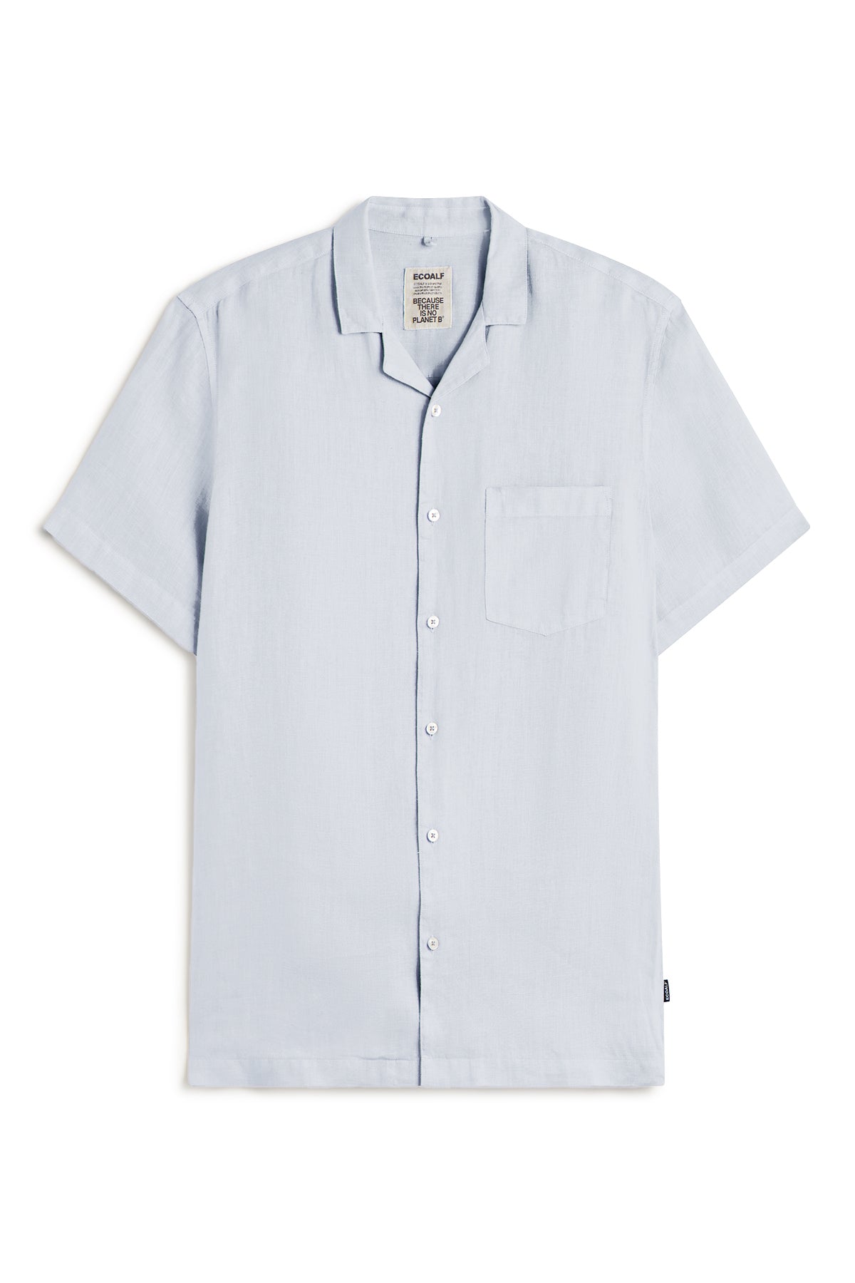 ecoalf-camisa-sutar-azul-marino-y-blanca-de-lino-para-hombre-fit-regular image 5