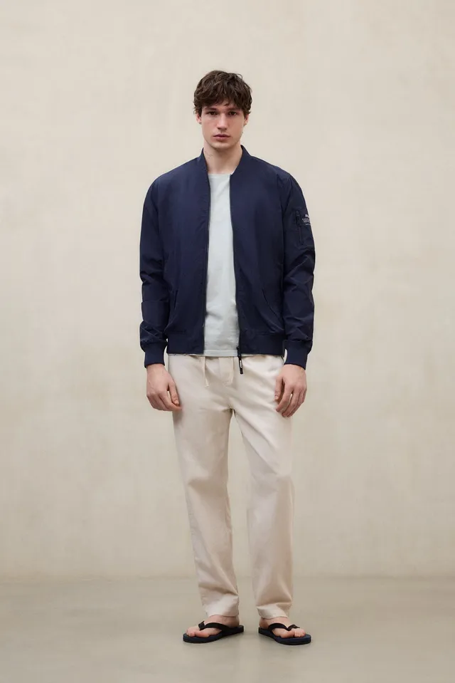 chaqueta-wale-ecoalf-azul-marino-de-poliamida-reciclada-para-hombre image 1