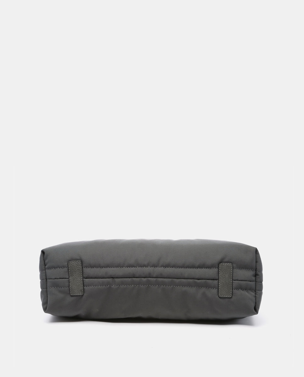 abbacino-lady-bag-bolso-de-mano-grande-de-nylon-gris image 6