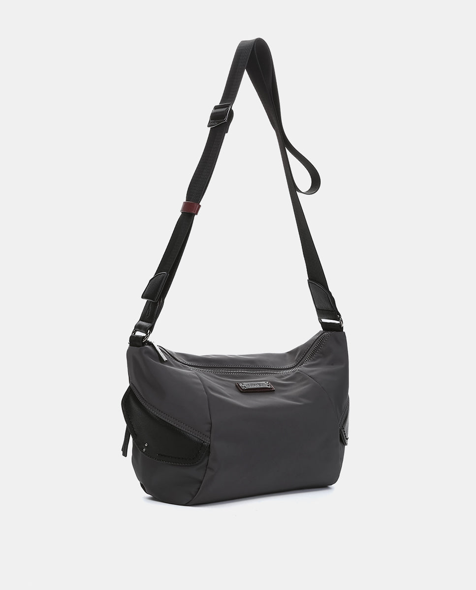 abbacino-bandolera-mujer-gris-tejido-reciclado-sport image 2