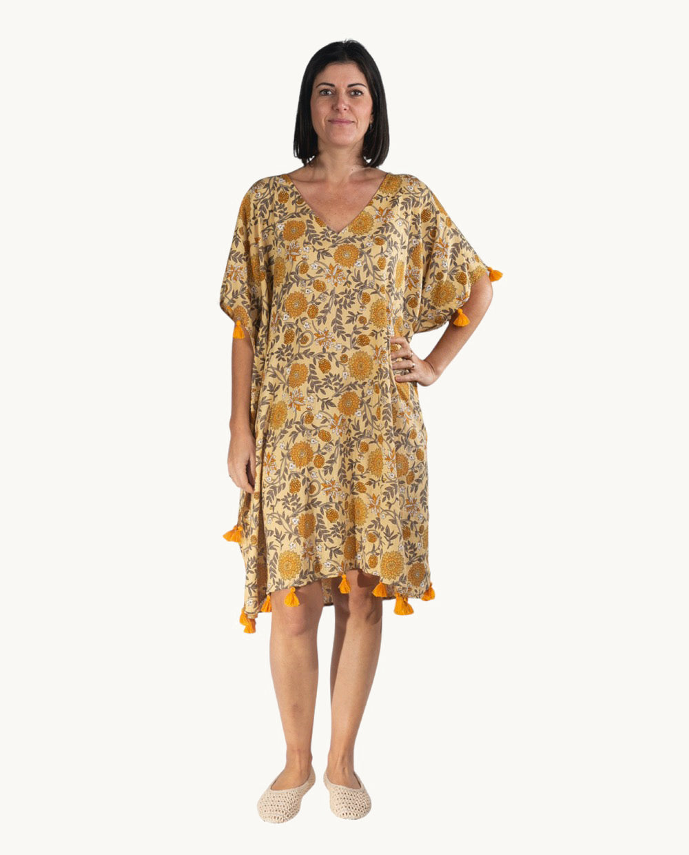 kbas-kurta-de-algod-n-talla-nica-prenda-casual-holgada image 2