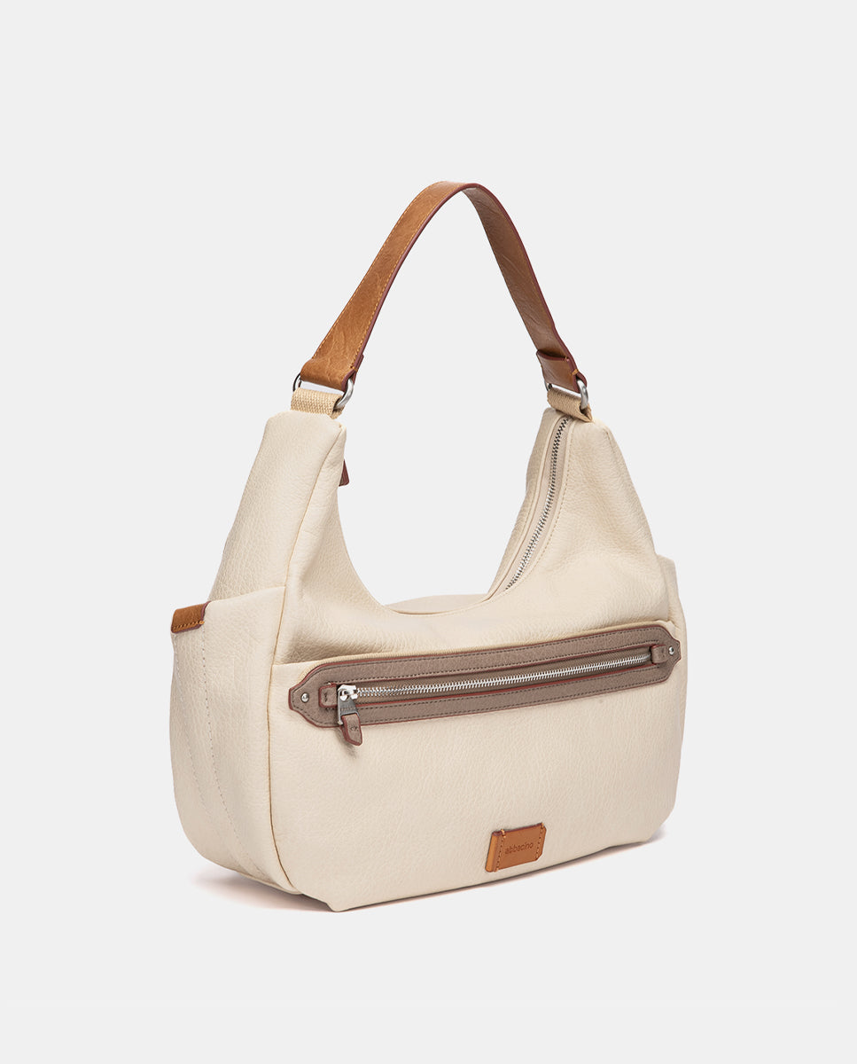 bolso-hobo-abbacino-mujer-reciclado-beige-sport image 2
