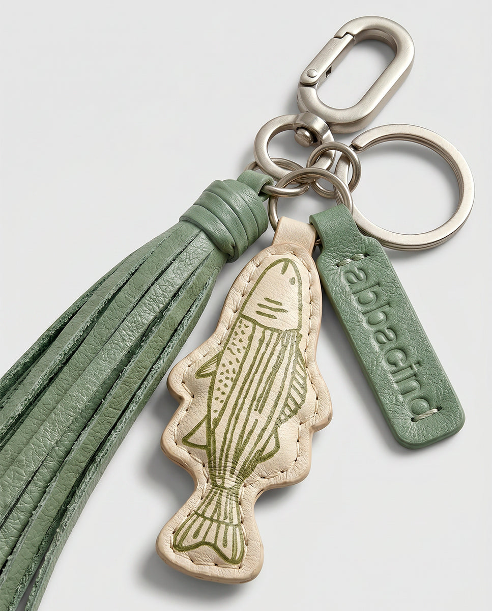 abbacino-llavero-charm-pez-piel-turquesa image 4