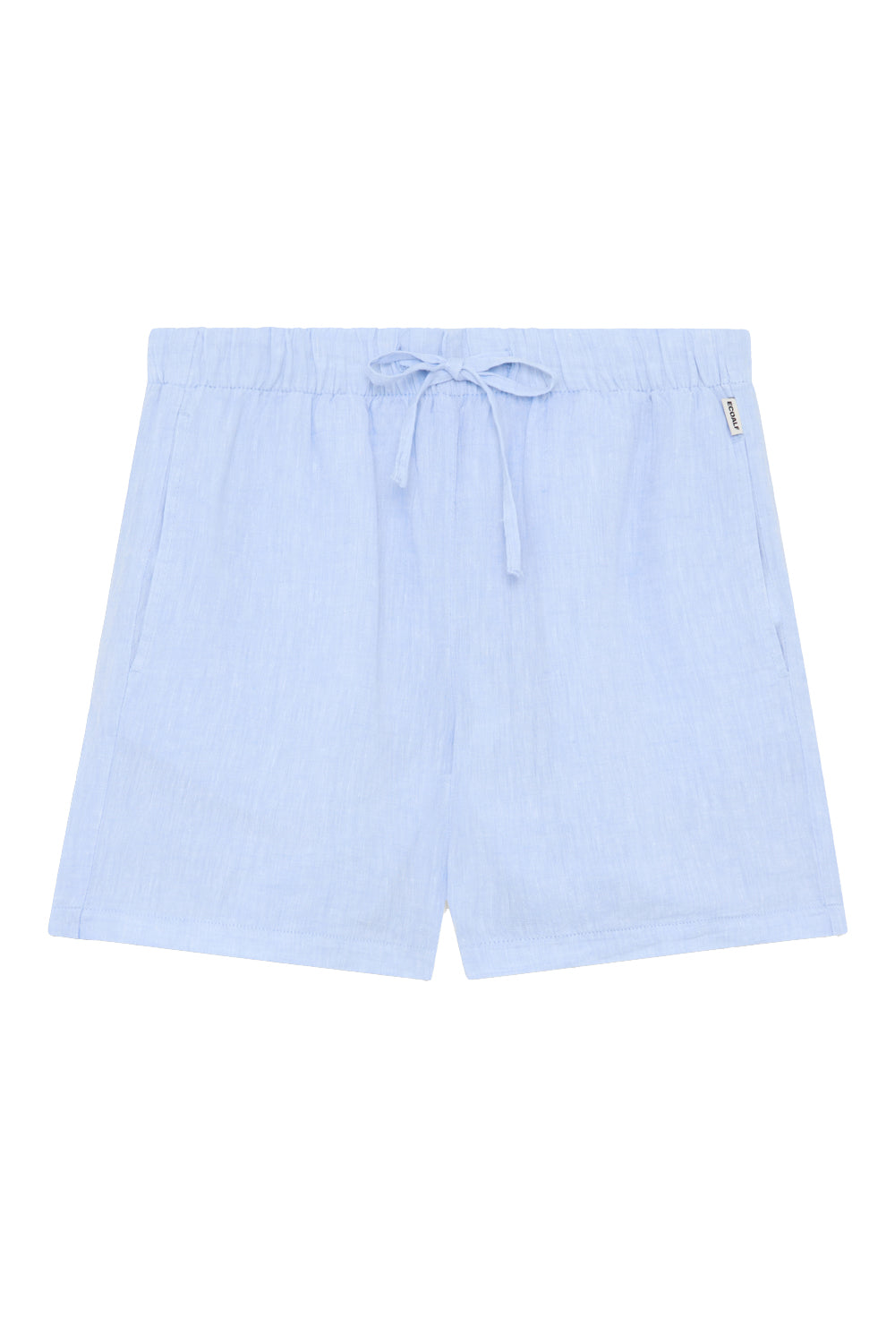 ecoalf-eras-shorts-mujer-lino-azul-claro image 4