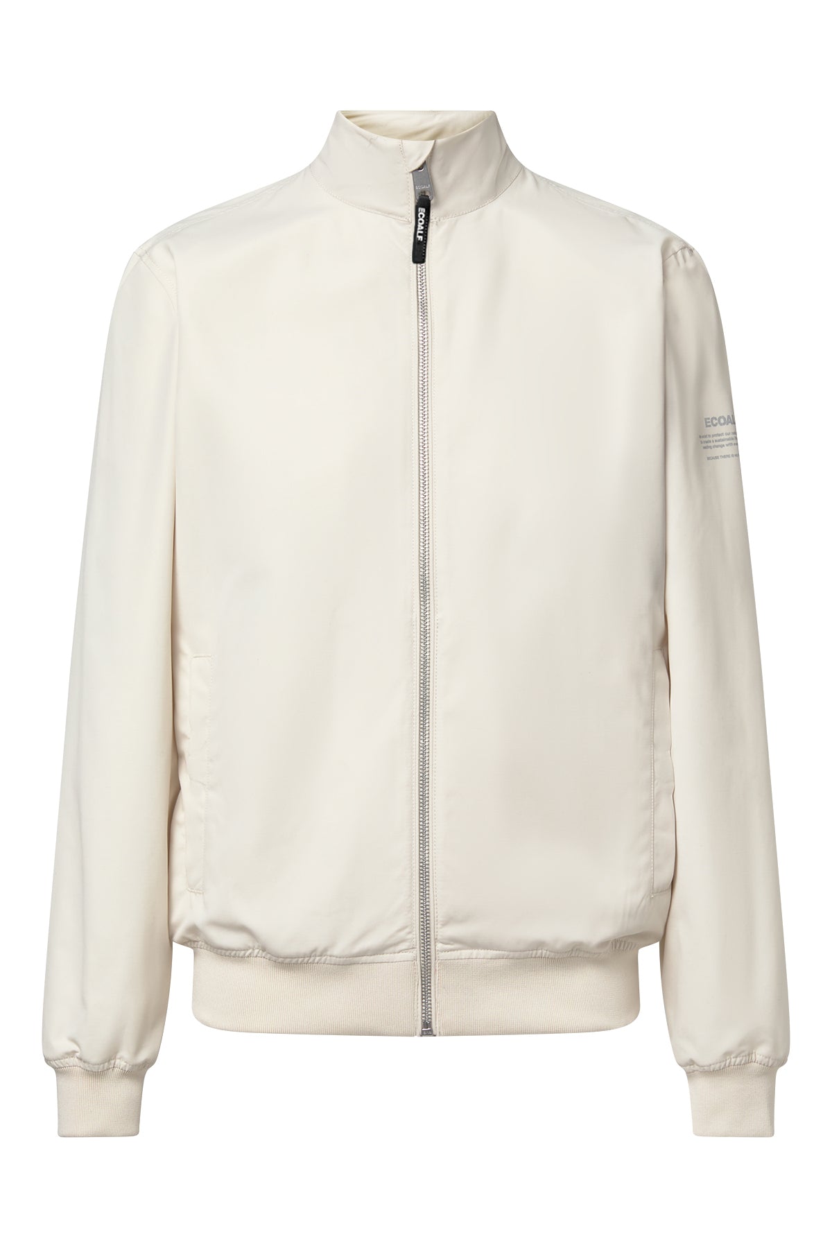 chaqueta-pikes-beige-de-ecoalf-para-hombre-poli-ster-reciclado-cuello-alto-y-rep image 5