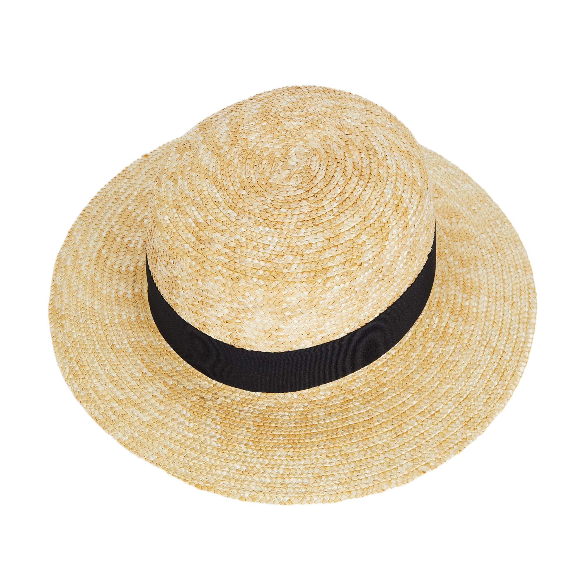 parfois-sombrero-textura-rafia-con-cinta-a-contraste-palha-mujer image 3