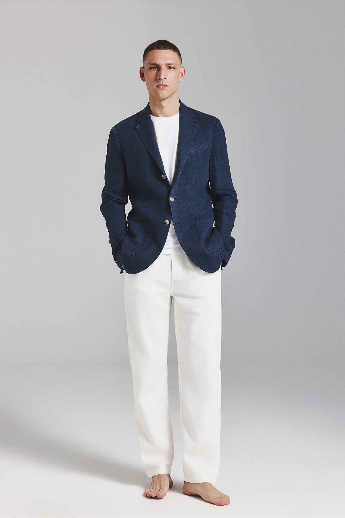 blazer-lapo-de-ecoalf-edici-n-limitada-ecoalf-x-lapo-elkann-100-c-amo-azul-marin image 2
