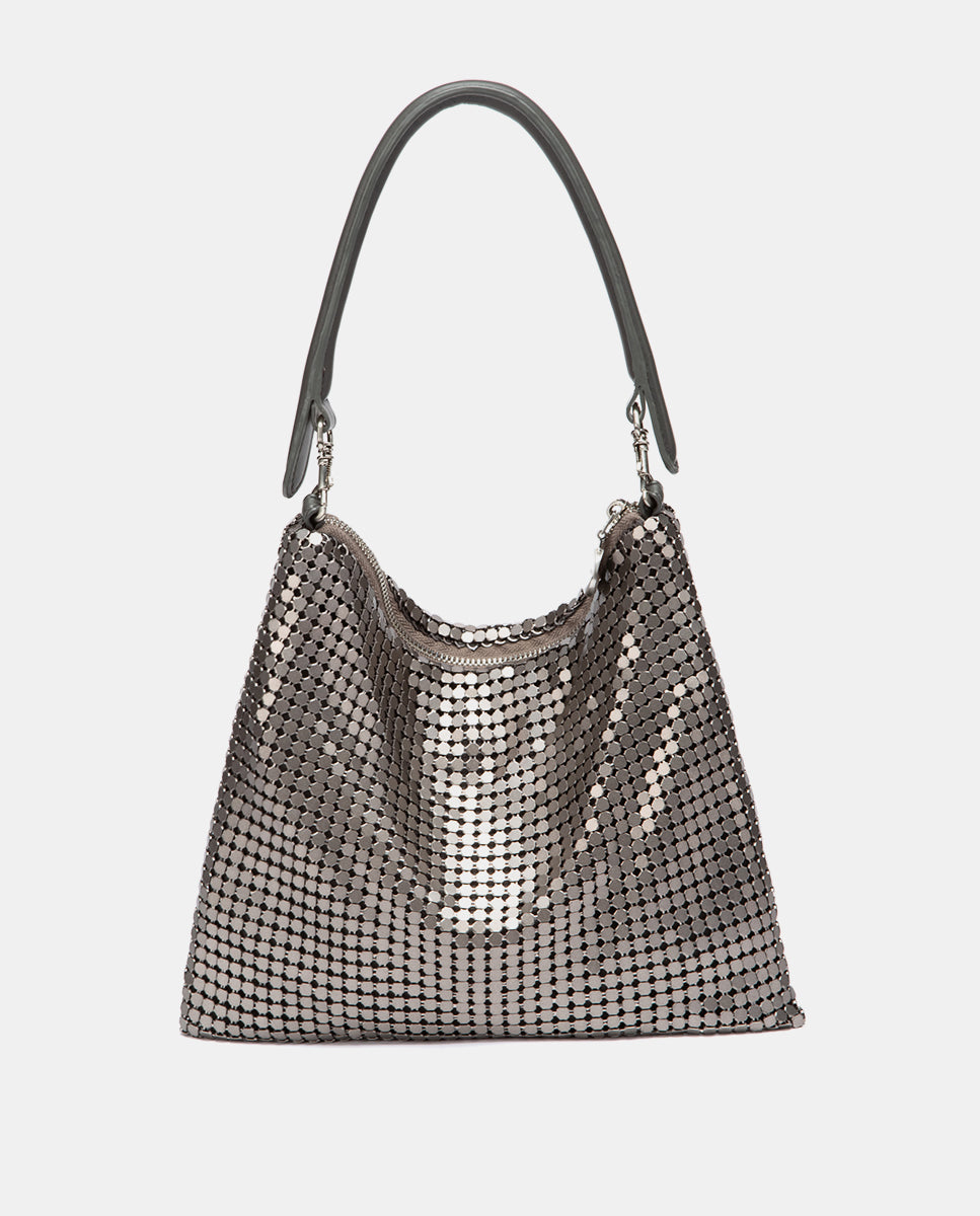 abbacino-bolso-hombro-fiesta-malla-met-lica-plata image 3