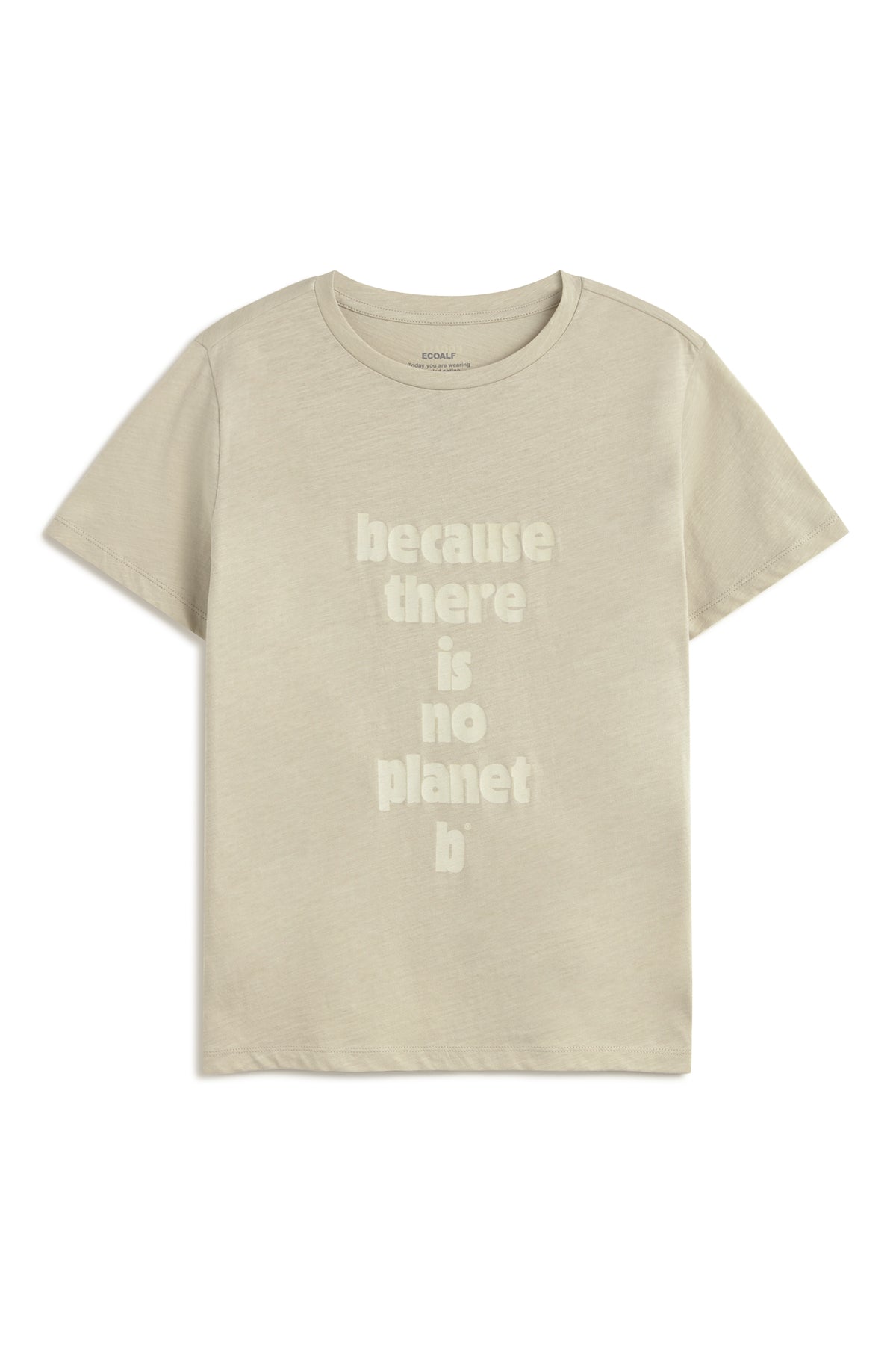 camiseta-ecoalf-ronda-beige-de-mujer-50-algod-n-org-nico-fit-regular-con-estampa image 4