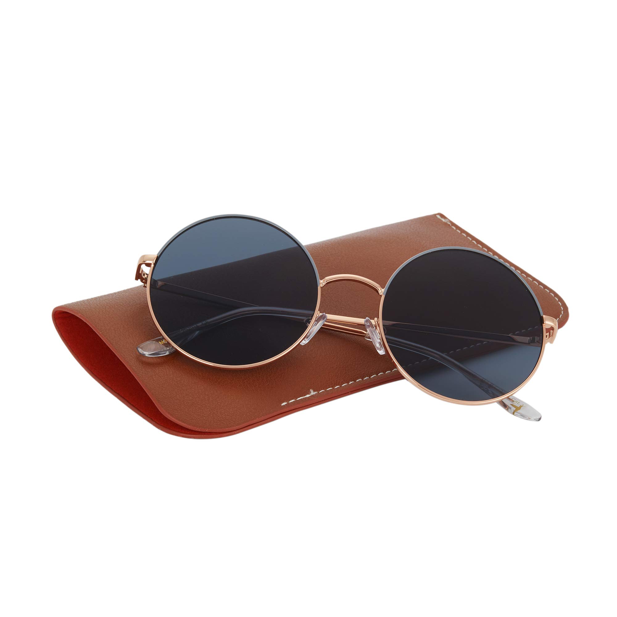 parfois-gafas-de-sol-met-licas-redondas-mujer-oro-rosa image 5