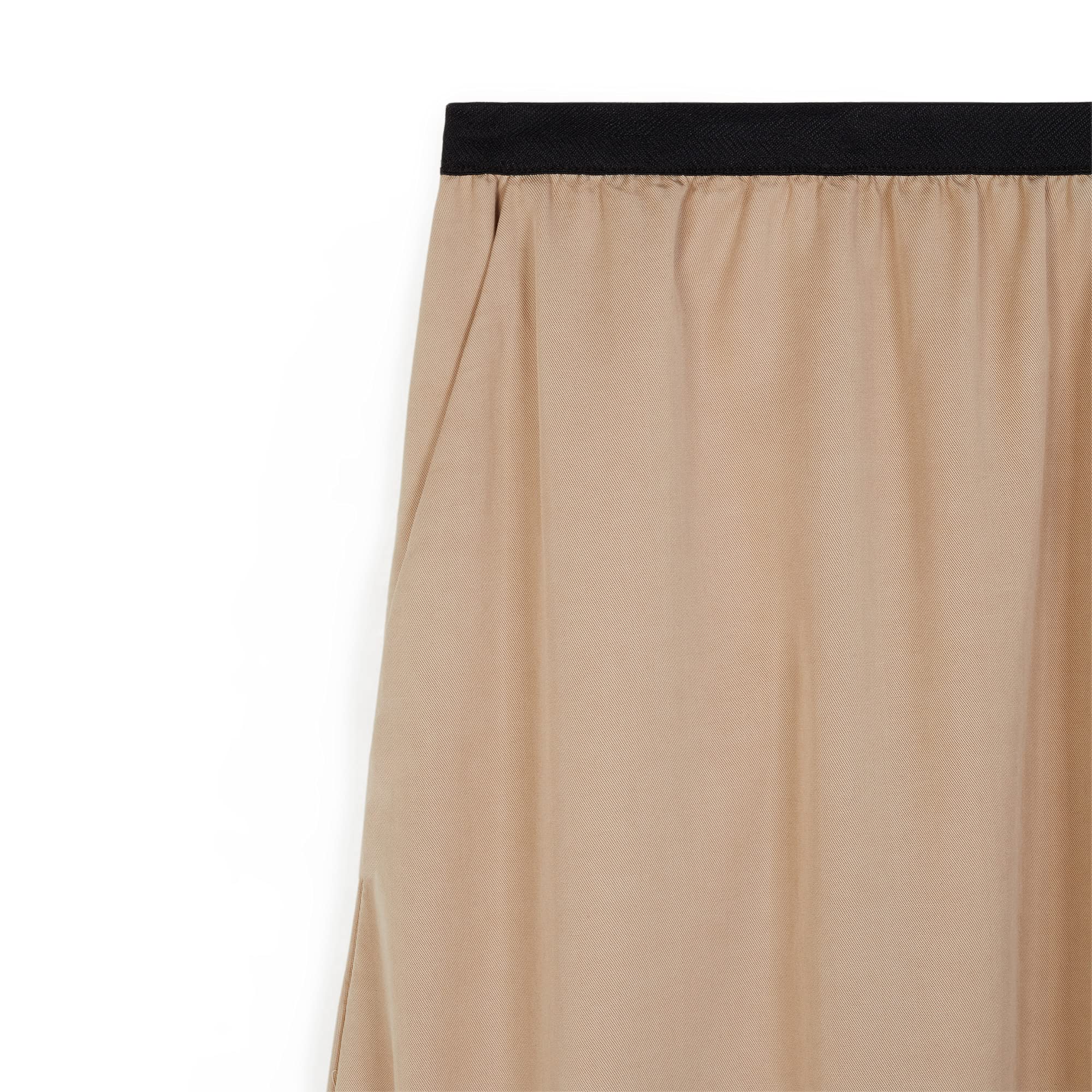 parfois-falda-con-cintura-el-stica-limited-edition-tejido-crudo-mujer image 2