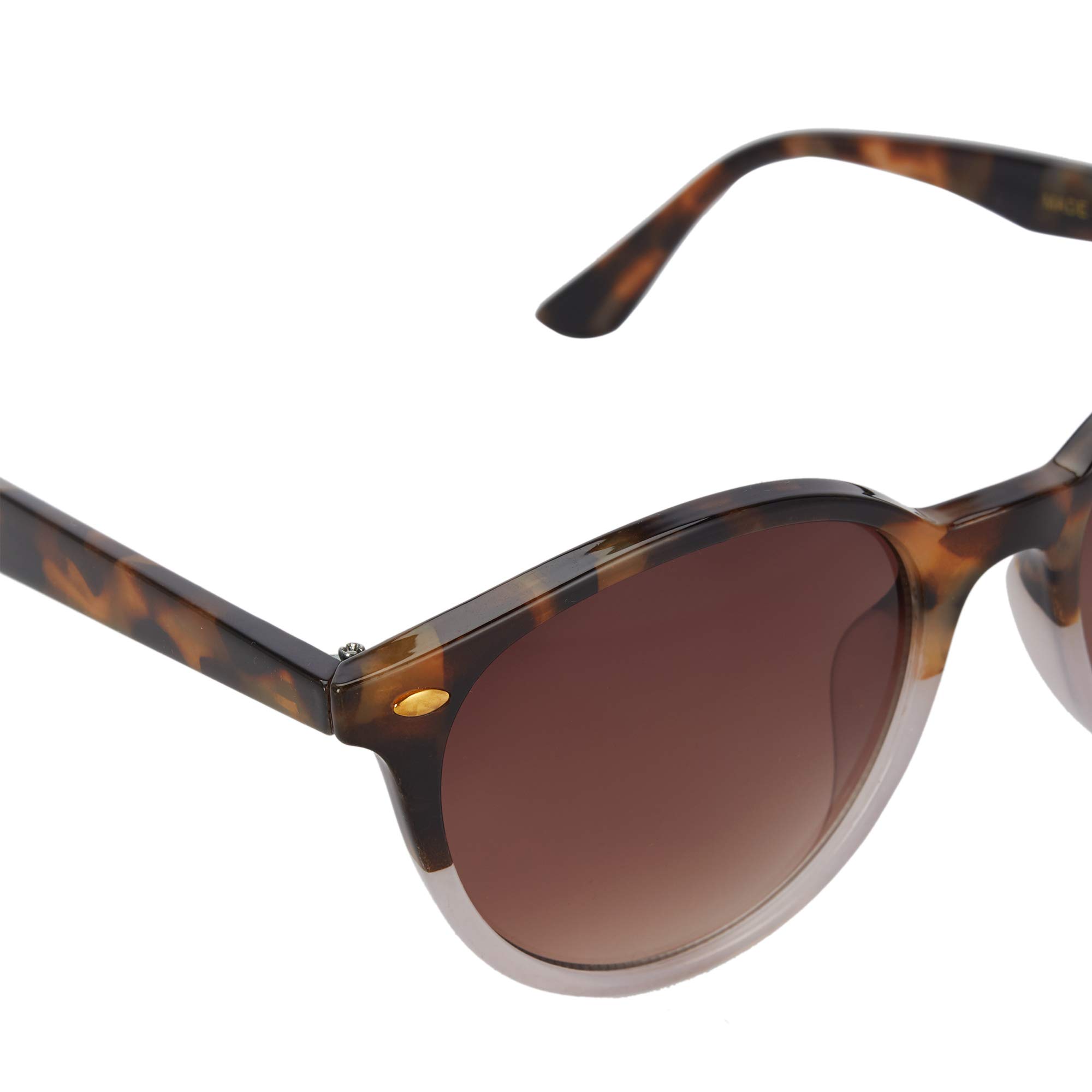 parfois-gafas-de-sol-redondas-marrones-mujer image 3
